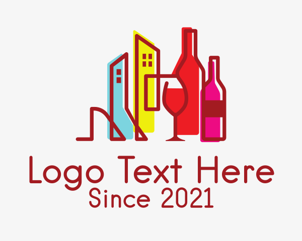Liquor Bar logo example 3