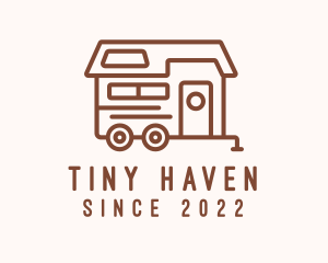 Camper Van House logo design