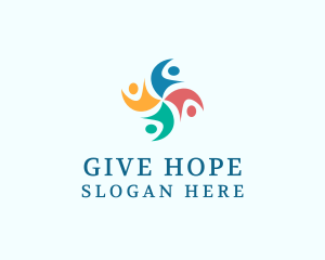 Humanitarian Foundation Group logo design