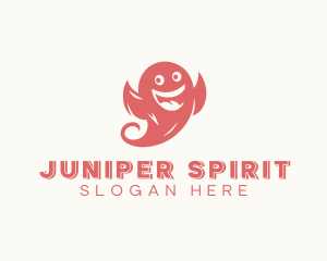 Spooky Ghost Spirit logo design