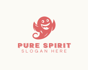 Spooky Ghost Spirit logo design