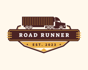 Trailer Truck Logistic logo