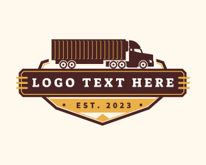 Trailer - Trailer Truck Logistic logo design