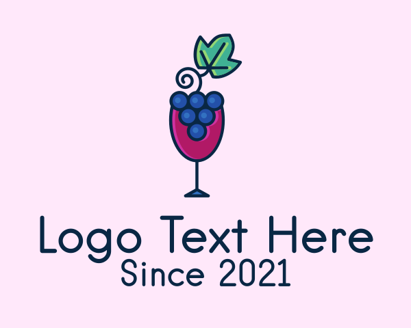 Grape Juice Glass  logo