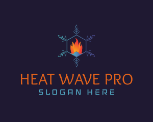 Snowflake Fire Thermostat logo