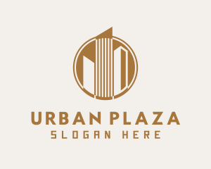 Urban Building Towers logo design