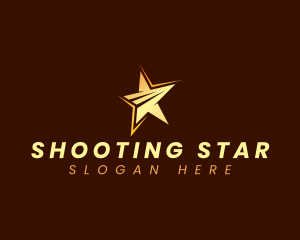 Cosmic Shooting Star  logo design