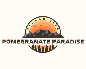 Mountain Trek Tourism logo design