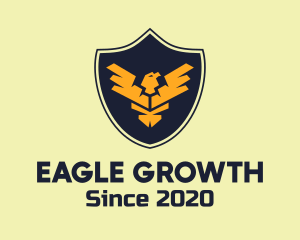 Golden Eagle Badge logo design