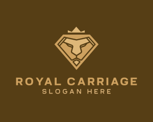 Royal Lion  Diamond logo design