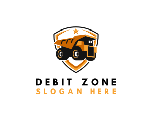 Logistics Dump Truck logo design