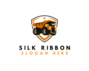 Logistics Dump Truck logo design