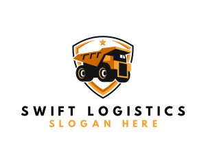 Logistics Dump Truck logo