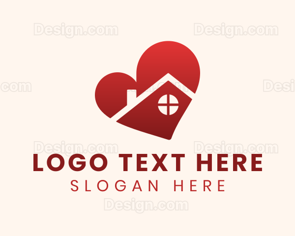 Red Heart House Logo