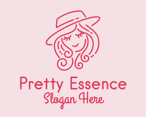 Pretty Hat Lady logo