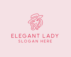 Pretty Hat Lady logo