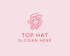 Pretty Hat Lady logo