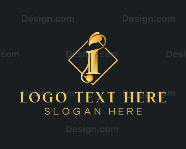 Premium Luxury Letter I Logo