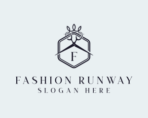 Fashion Scissors Stylist logo design