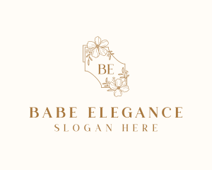 Floral Wedding Event logo design