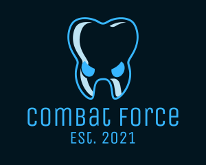 Scary Tooth Face logo