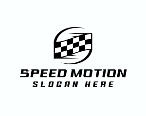  Racing Flag Motorsports logo design