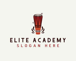 Drum Musical Instrument Logo