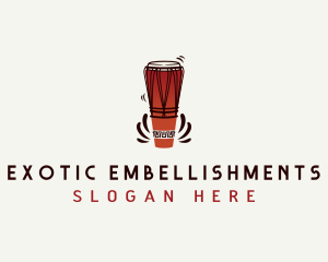 Drum Musical Instrument logo design