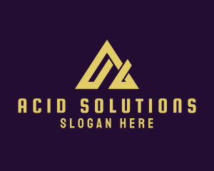 Modern Roof Letter A logo design