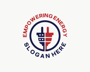 American Hardware Plug logo design