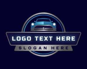 Retro Car Vehicle logo