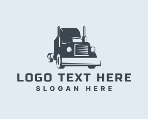 Cargo Delivery Logistics Truck logo