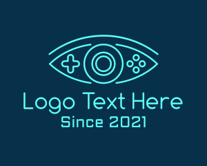 Console - Eye Game Console logo design