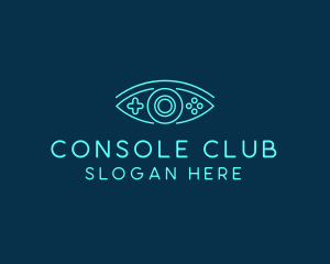 Eye Game Console logo design