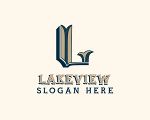 Luxury Fashion Letter L logo design