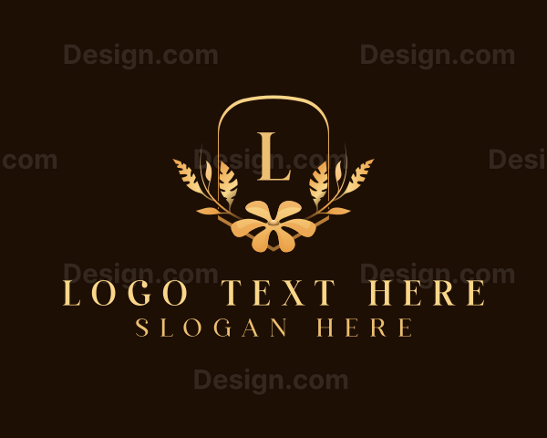 Elegant Flower Bloom Logo