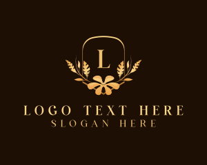 Elegant Flower Bloom logo