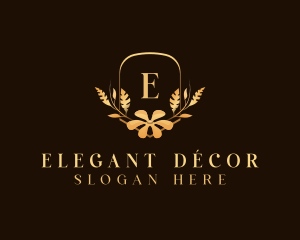 Elegant Flower Bloom logo design