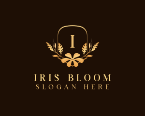 Elegant Flower Bloom logo design