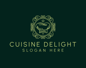 Chef Cuisine Emblem logo design