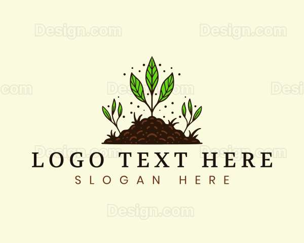 Sprout Plant Gardening Logo