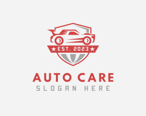 Race Sports Car logo design