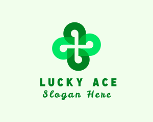 Natural Clover Leaf logo design