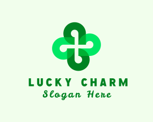 Natural Clover Leaf logo design