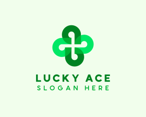 Natural Clover Leaf logo design