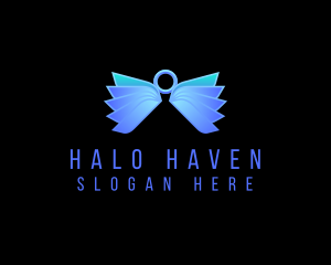Wings Angel Halo logo