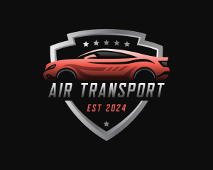 Transport Sports Car logo design