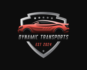 Transport Sports Car logo design