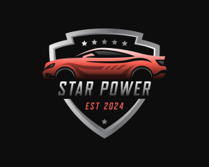 Transport Sports Car logo design