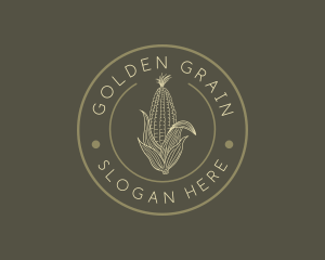 Farm Corn Vegetable logo design